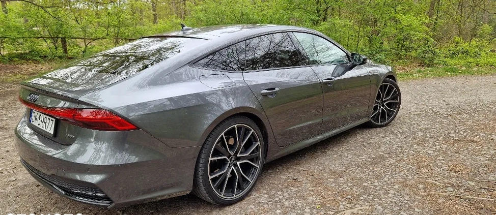 Audi A7 cena 309000 przebieg: 61000, rok produkcji 2021 z Piaski małe 46